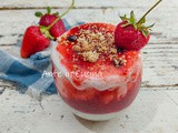 TIRAMISù fragole egocce di cioccolato
