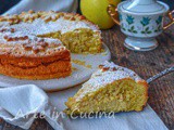 Torta alla crema di mele frolla chiusa