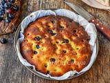 Torta bertolina all’uva fragola dolce facile