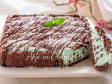 Torta di pavesini menta e cioccolato after eight