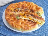 Torta di sfoglia zucca e gorgonzola