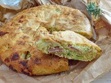 Torta rustica zucchine e prosciutto