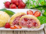 Tortine fredde alle fragole con pavesini