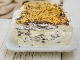 Viennetta torta gelato al cioccolato