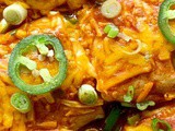 Low Carb Cheesy Beef Enchilada Bake