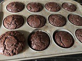 Besan chocolate muffins
