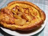 Dutch baby με καραμελωμένα μήλα