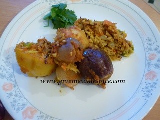 Mummyji's Biryani - Rice cooked with whole vegetables