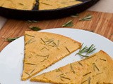 Farinata with Rosemary – Gluten Free and Vegan Italian Pizza