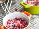 Pomegrante and Coconut Chia Pudding {Vegan, gf} + Vitamix Giveaway