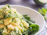 Vegan Quinoa Avocado Salad with Pinapple {gf}