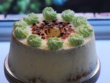 Gula Melaka Pandan Chiffon Cake