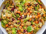 Brussels Sprout and Chickpea Stir-fry