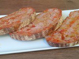 Catalan Bread with Tomato