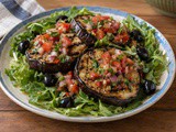 Chargrilled Eggplant Salad with Tomato Salsa
