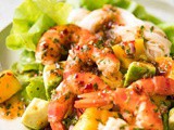 Chicken, Prawn and Avocado Salad