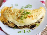 French Omelette with Mushrooms