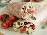 Greek Style Chicken Wraps