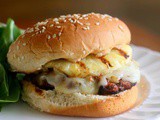 Grilled Chicken and Pineapple Burger