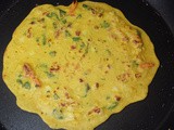 Gujarati Pudlas (Chickpea Pancakes)