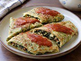 Herbed Crepes with Spinach Filling