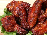 Honey Barbecued Chicken Wings