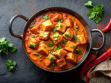 Kesar Paneer Curry