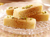 Kobbari Mithai (Dry Coconut Burfi)