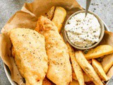 Oven-Baked Fish and Chips