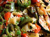 Pasta Salad with Charbroiled Bell Peppers