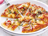 Prawn and Pumpkin Pizza