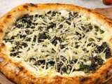 Spinach Cheese Pizza