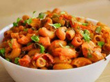 Vegetable Macaroni (Indian Style)