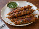 Vegetarian Seekh Kebab