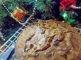 Christmas Greeting with a Special Rich Plum Cake