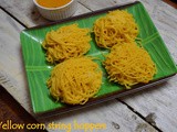 Corn idiyappam | Maize flour string hoppers
