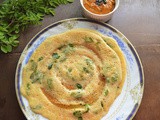 Drumstick leaves - Lentils Crepes | Murunga Keerai / Moringa Adai | Breakfast Recipe