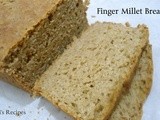 Finger millet bread | healthy bread recipe