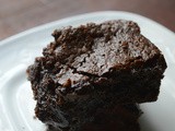 Flourless Brownies | Healthy Brownies | Valentine Day's Special