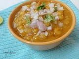 Ghugni/DriedPeas  Chaat | Bengali Street Food