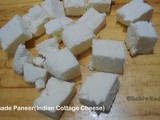 Homemade Paneer ( Indian Cottage Cheese ) | Kitchen Basics