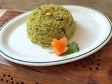 Palak Pulao | Spinach Rice | Easy One Pot Meal