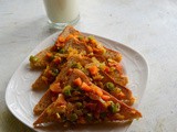 Vegetable Toast | Vegetable Masala Bread Toast | Easy Breakfast Recipe