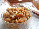 Vella Aval | Rice Flakes with Jaggery