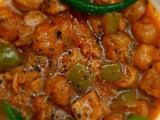 Chili Soya | Chili Soyabean | Soya Chili chunks - a gluten free Vegan Indo Chinese Recipe