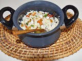 How to make Coconut Milk rice - Kobbari annam
