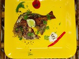 Masala Pomfret - pan Fried Fish