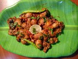 Mushroom masala - a spicy Indian curry