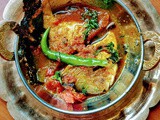 Pomfret Kalia - a bengali sea fish spicy curry