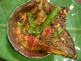 Tilapia Sorshe Jhal - Tilapia curry in mustard sauce